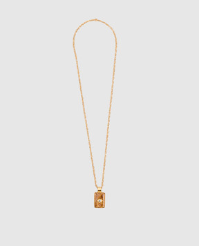 House of Fou Evil Eye Chain MONUEVILEYEPENDANT