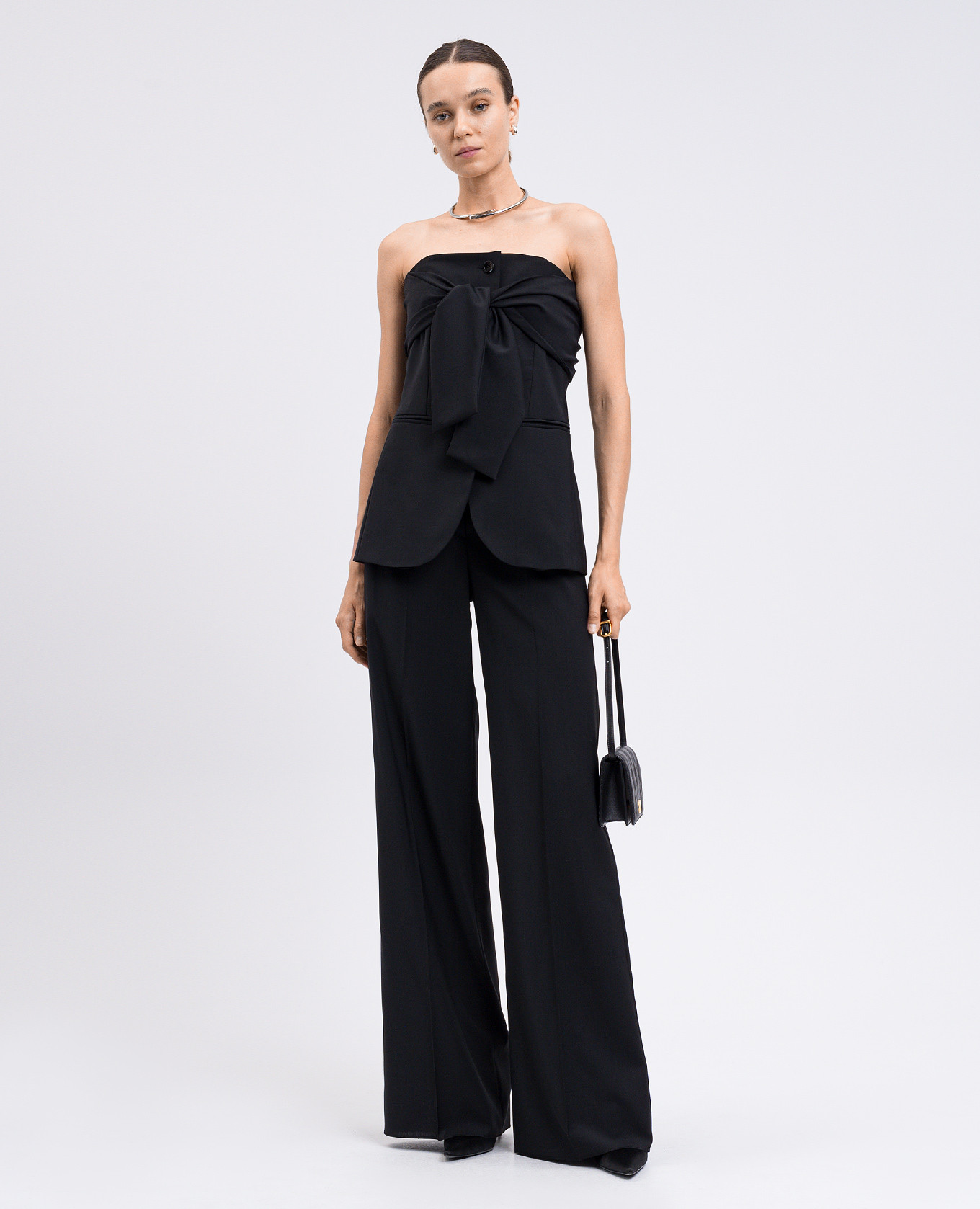 

VERUSKA black wool jacket top Max Mara