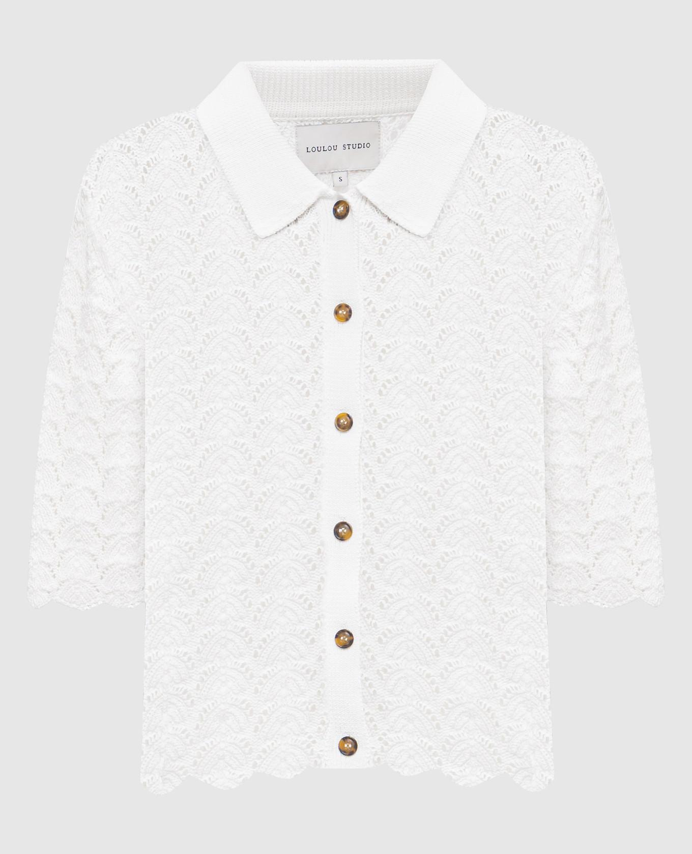 

Adria white cardigan Lou Lou Studio
