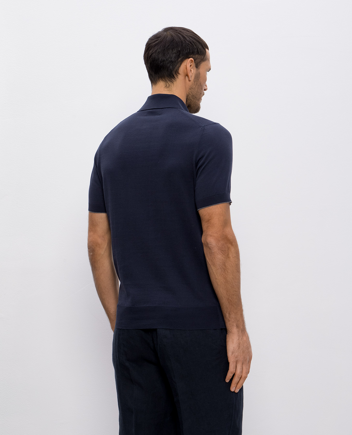

Blue polo Brunello Cucinelli