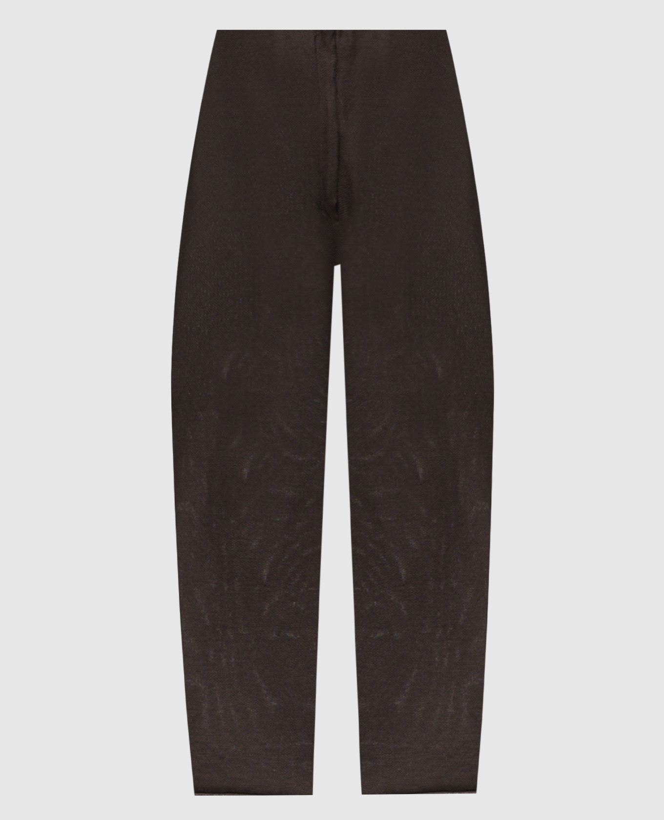 

Brown linen and silk pants BOBOUTIC