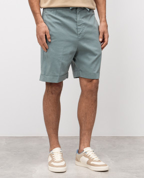 Canali Blue shorts with lapels PT0135595606