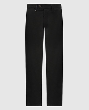 Florentino Gray pants with logo 224580420700
