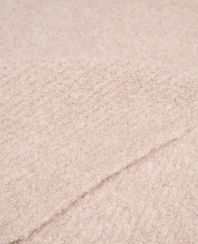 The Row Beige scarf made of cashmere, alpaca wool and silk 10074Y957
