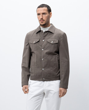 Brunello Cucinelli Brown wool jacket MM4506413