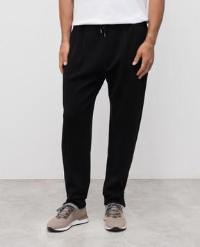 Brunello Cucinelli Black joggers MM8313268G