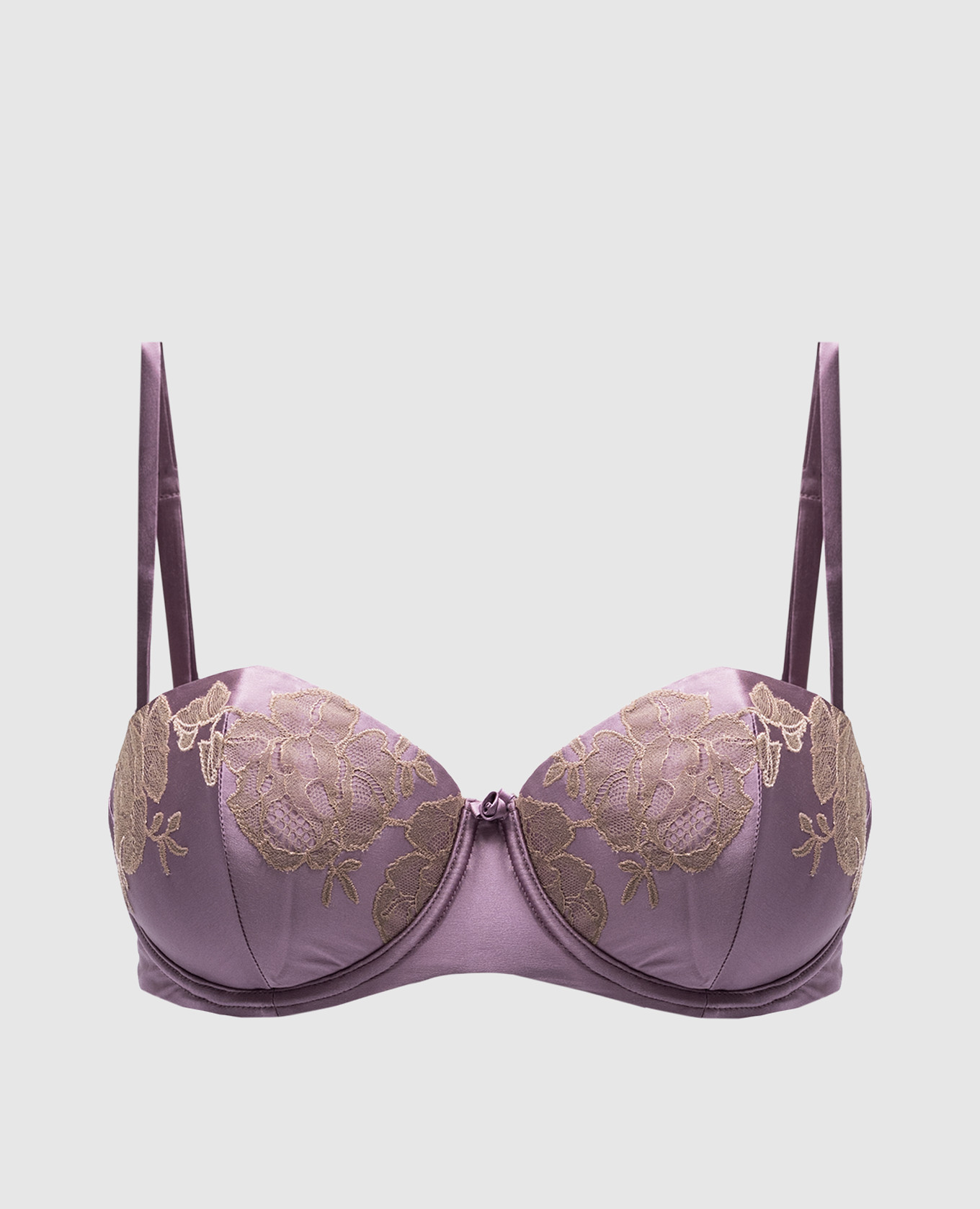 

Purple bodice with lace Carine Gilson, Violet