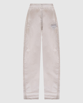 Alexander Wang Beige sweatpants with logo UWC2254116