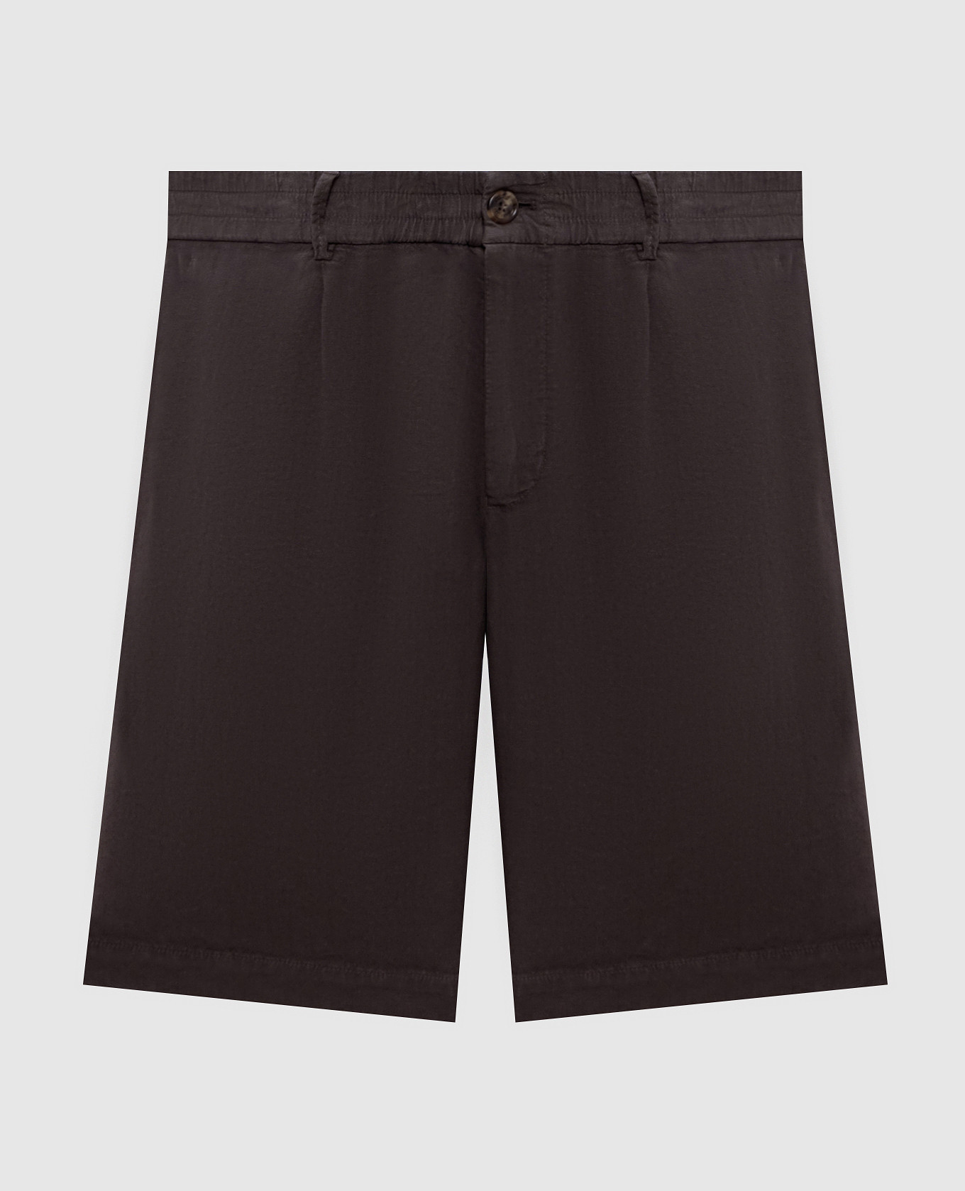 

Gray linen shorts Brunello Cucinelli, Grey