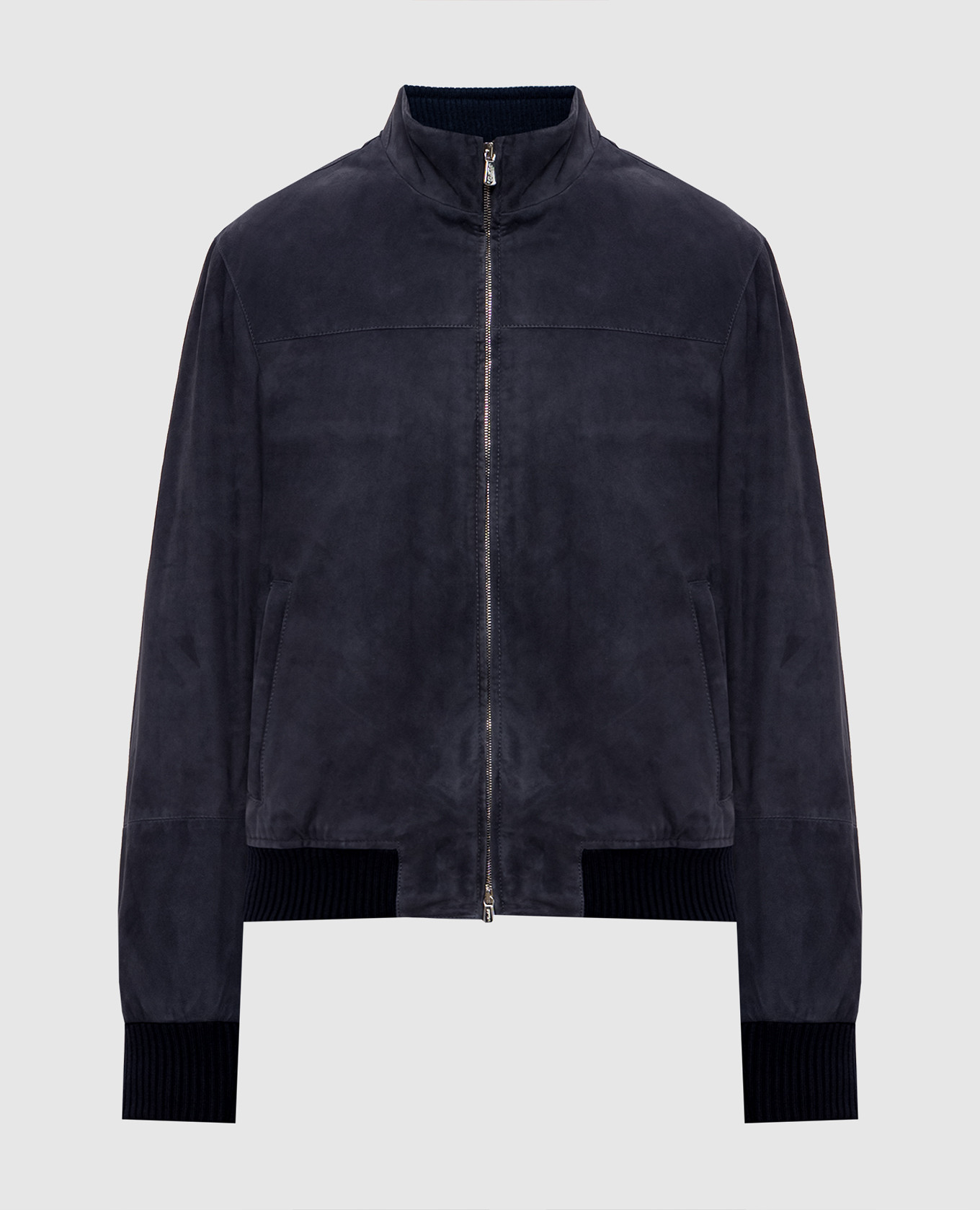 

Blue nubuck jacket Enrico Mandelli