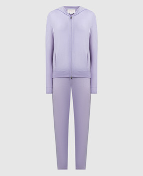 Babe Pay Pls Purple sports suit made of wool MD9782318465R