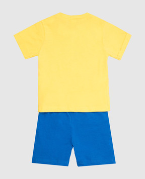 RiminiVeste Children's yellow Disney costume with a print WO4054