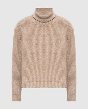 Peserico Beige alpaca wool sweater S99413F059252B