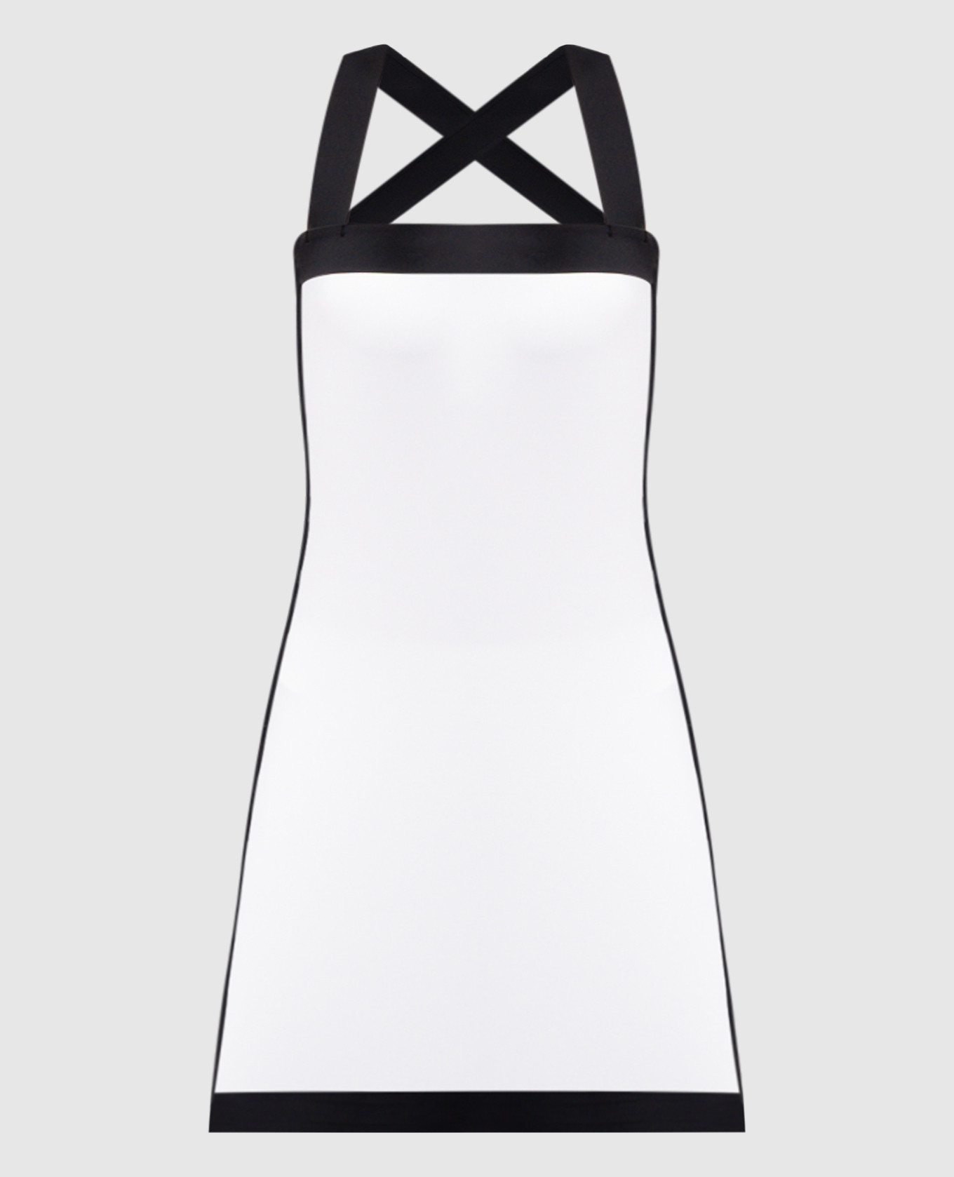 White ADELINE mini dress with shorts Goldbergh