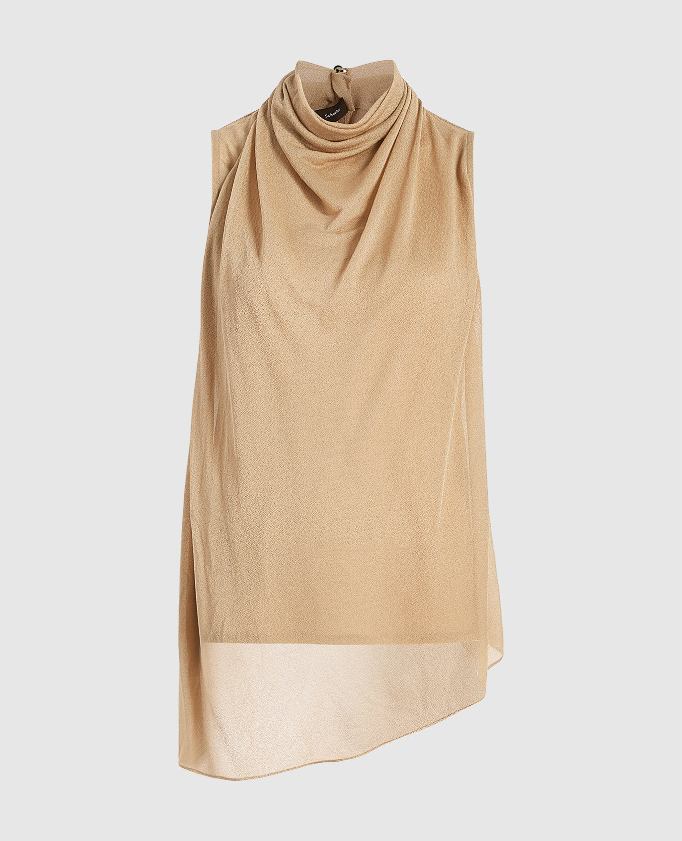 Beige top with drape PROENZA SCHOULER