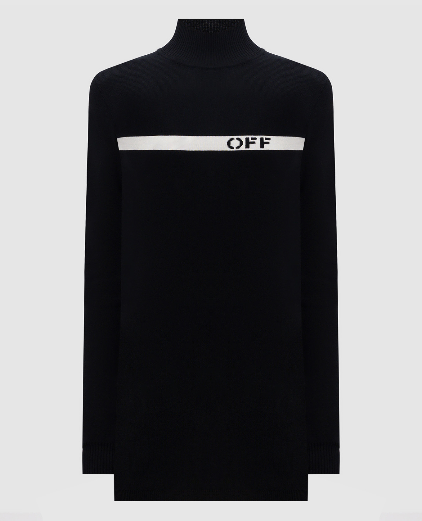 

Black dress with logo Off-White