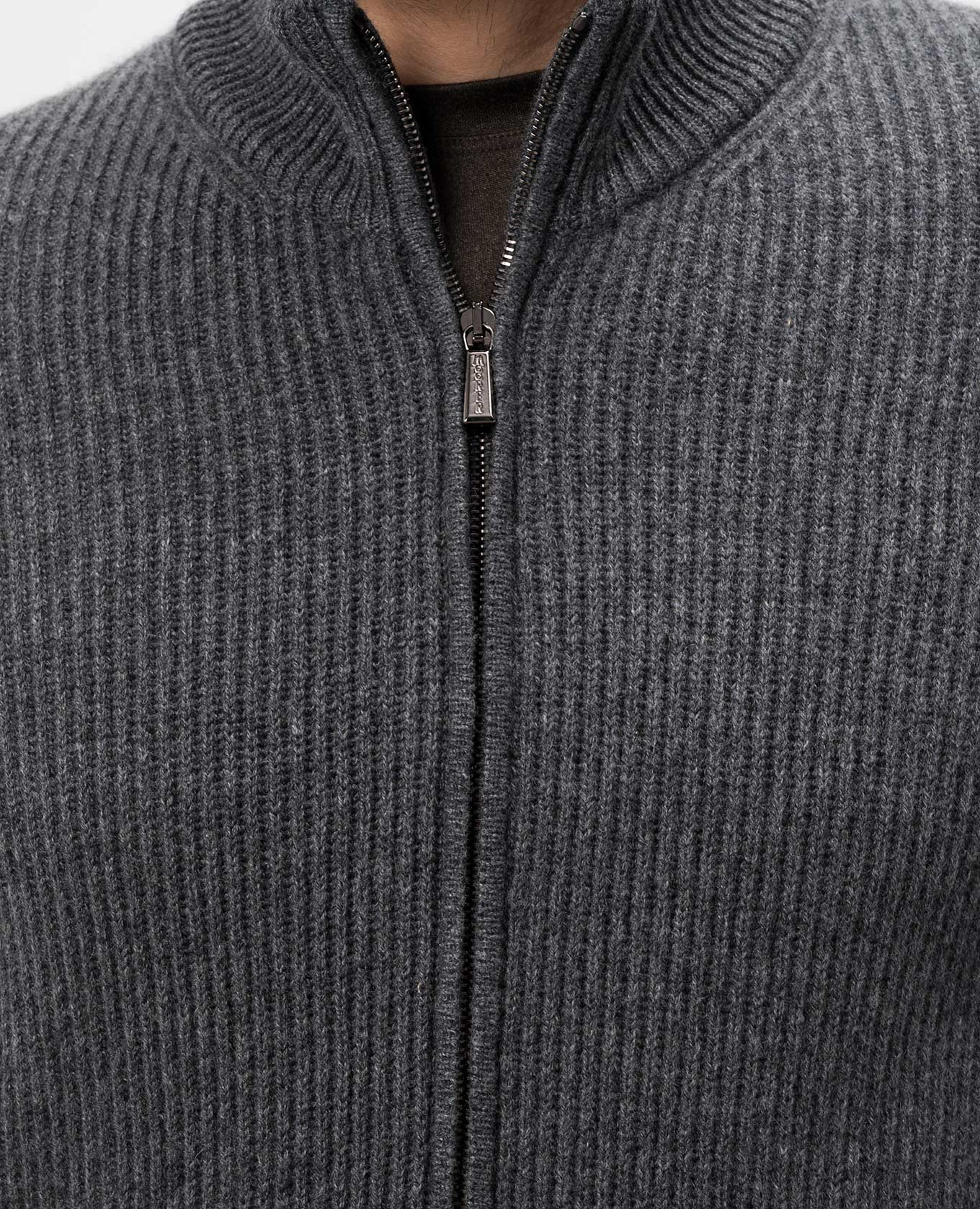 

Ares gray cashmere cardigan MooRER, Grey