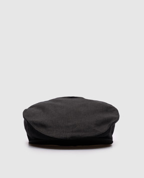 Dolce&Gabbana Black linen cap GH587AFU4JB