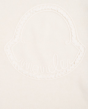Moncler ENFANT Children's white wool and cashmere jumper with logo J29549C00003M4281810