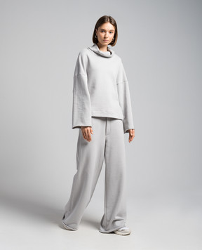 Gauchere Gray sweatshirt with slits M12417460581
