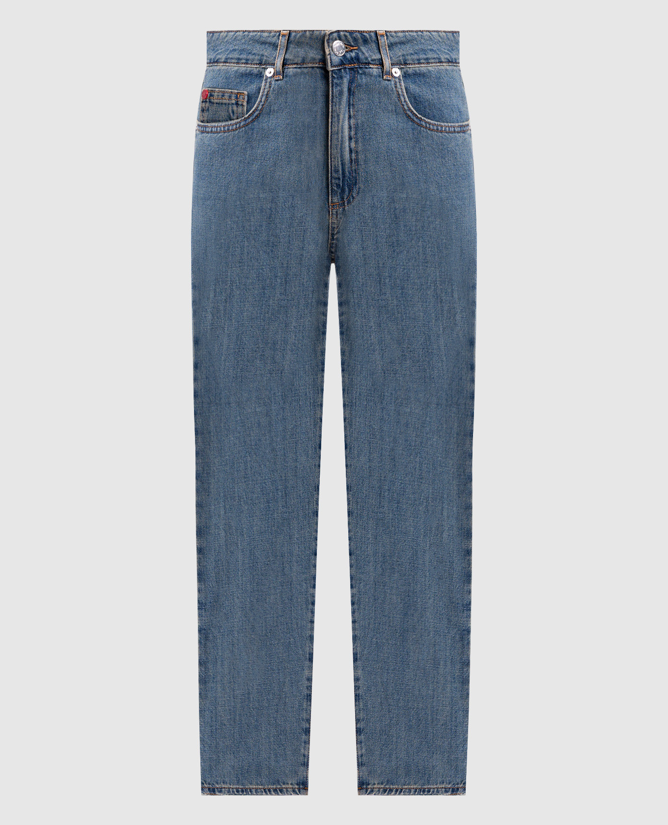 

ELEVER blue jeans with patch Max & Co