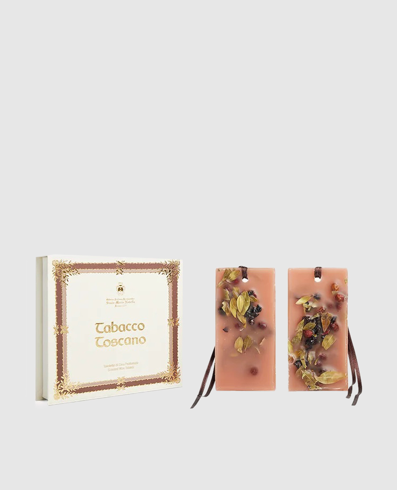 

Tabacco Toscano wax tablets 2 pcs Santa Maria Novella, Brown