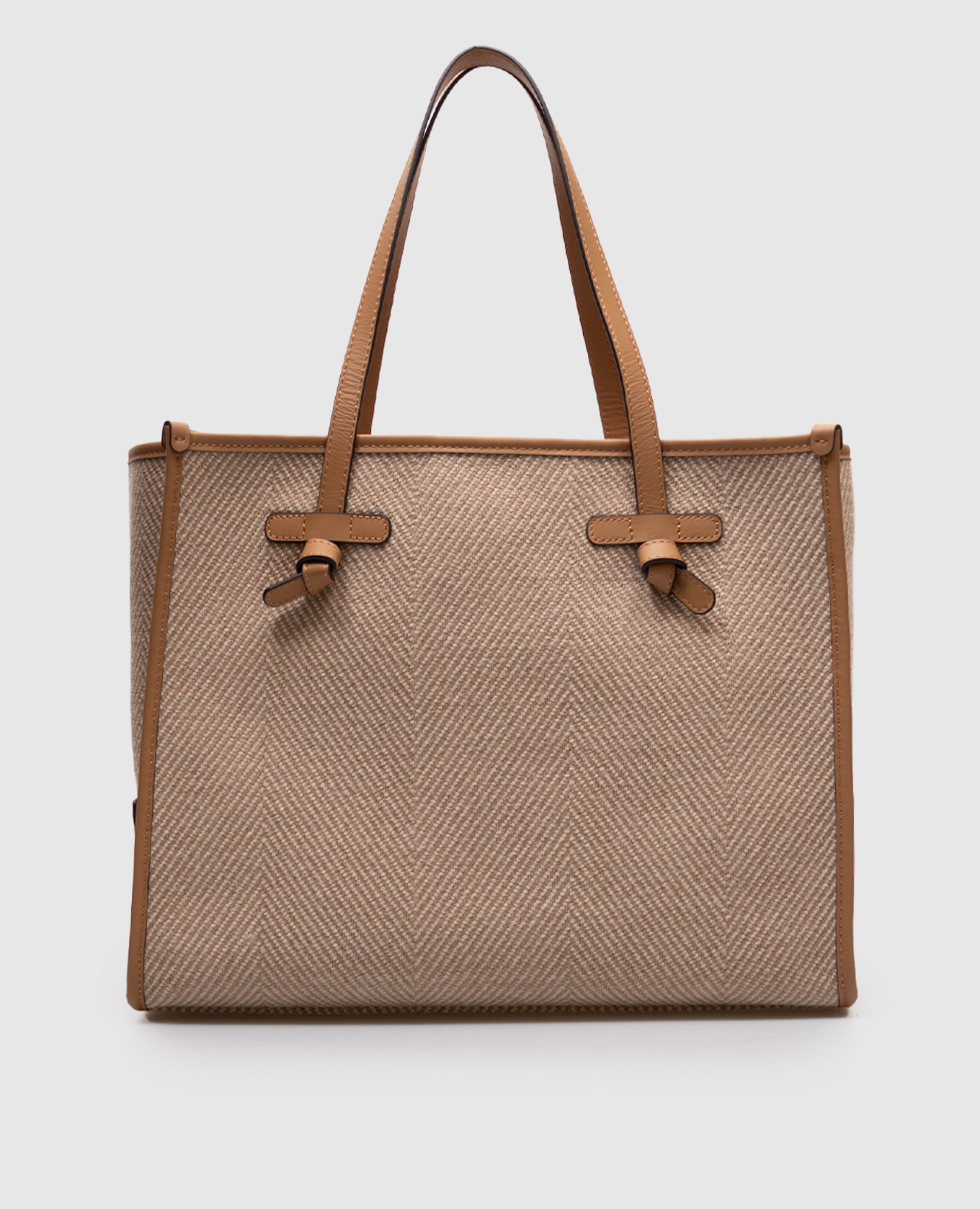 

Beige Marcella woven tote bag Gianni Chiarini