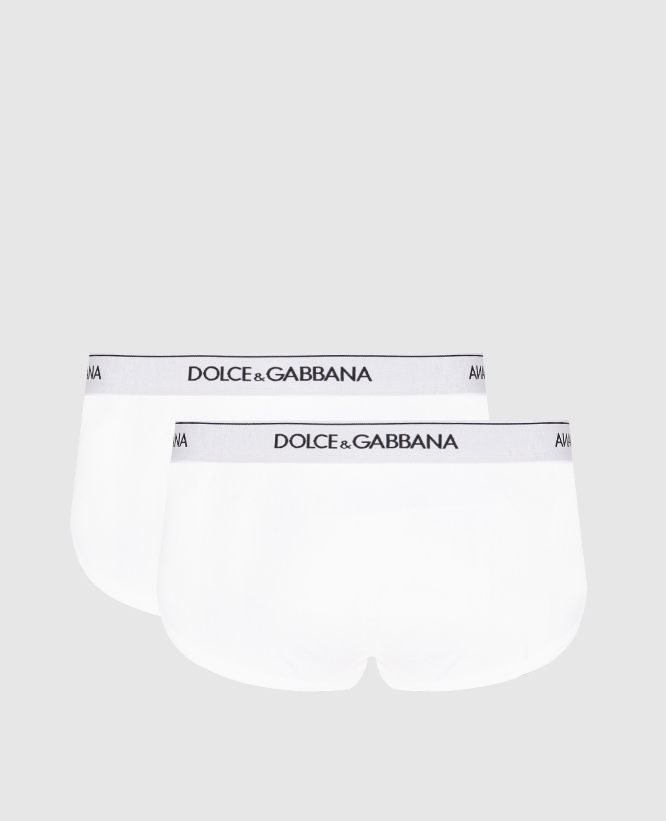 

Set of white briefs with logo Dolce&Gabbana