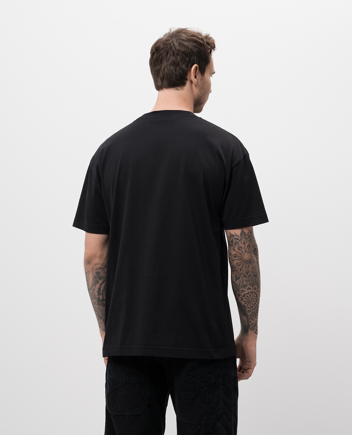 

Black Holly Pin Up Print T-Shirt Palm Angels
