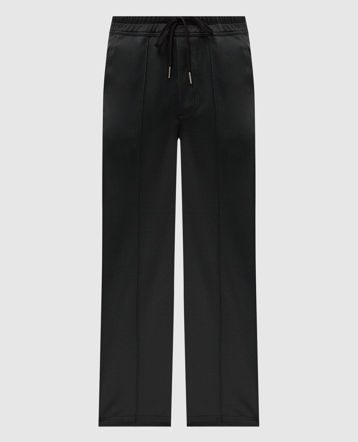 Tom Ford Black sweatpants with logo engraving