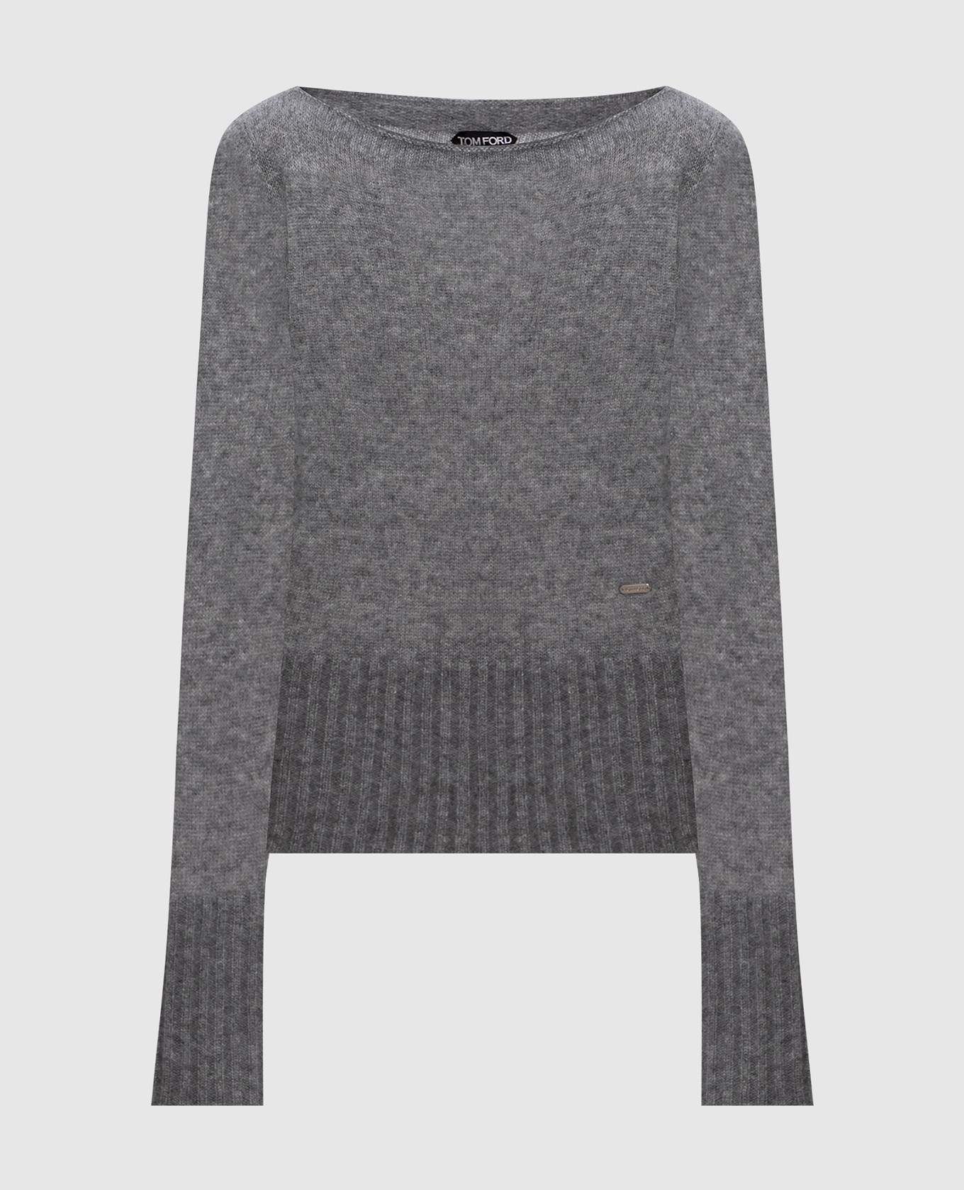 Gray cashmere and silk sweater Tom Ford