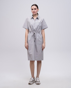 Peserico Gray shirt dress S0211601919