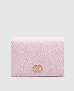Valentino Pink leather wallet with logo 6W2P0AJ3SNP
