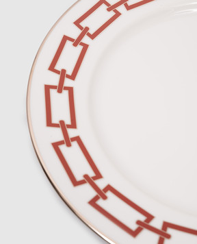 Ginori 1735 Catene White Porcelain Dinner Plate 004RG00FPT110010280