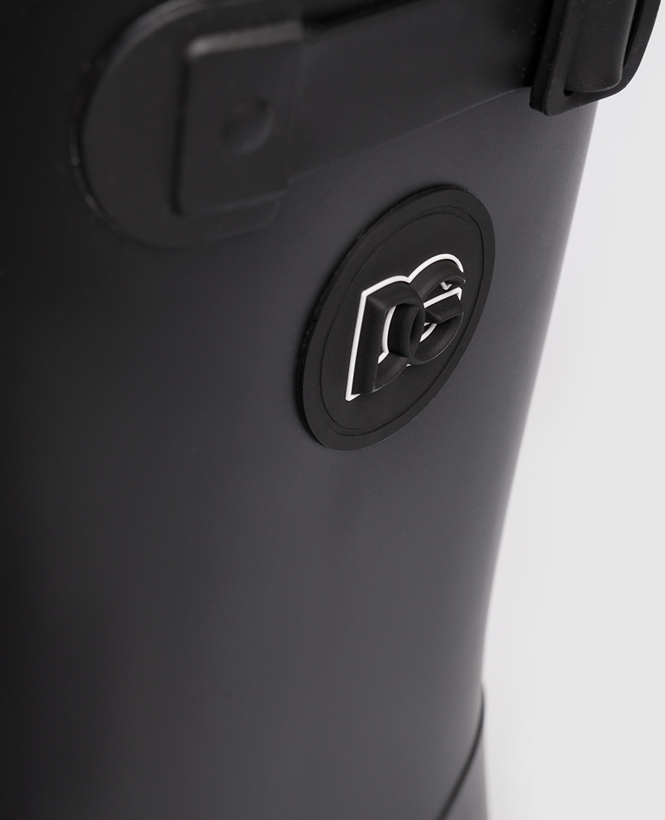 

Children's black rubber boots with logo Dolce&Gabbana