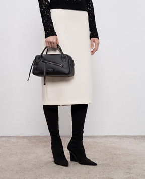 Gianni Chiarini Black leather bag Cindy BS11702MUS