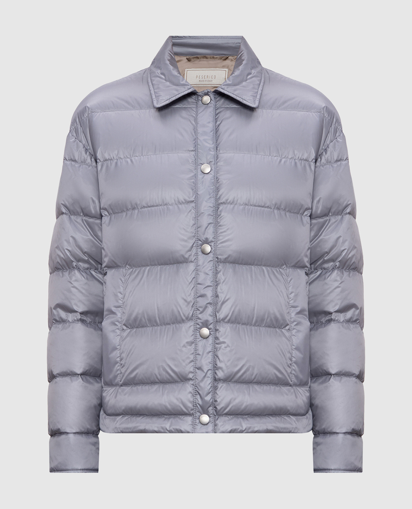 Gray down jacket Peserico