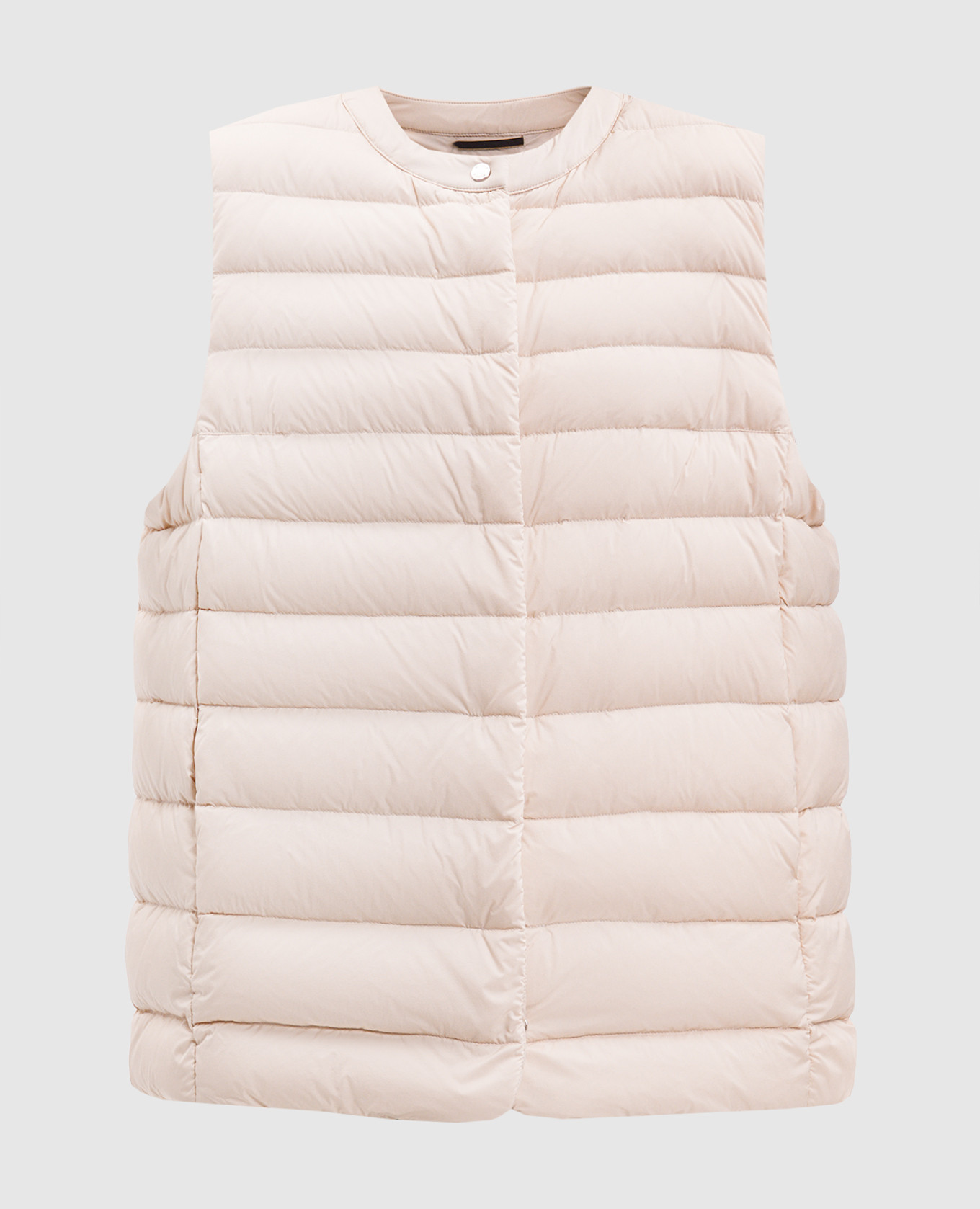 Beige down quilted vest SENIGALLIAIN