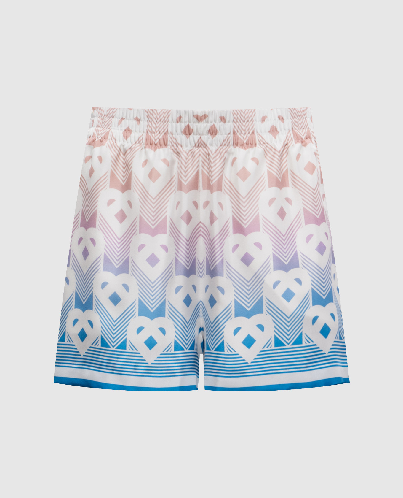 Printed silk shorts Casablanca
