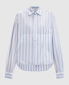 Vetements Blue striped shirt WA65SH201N