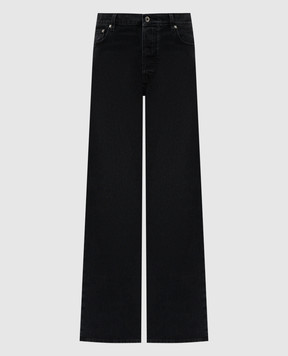 Off-White Grey jeans with logo OMYA18JS25DEN005