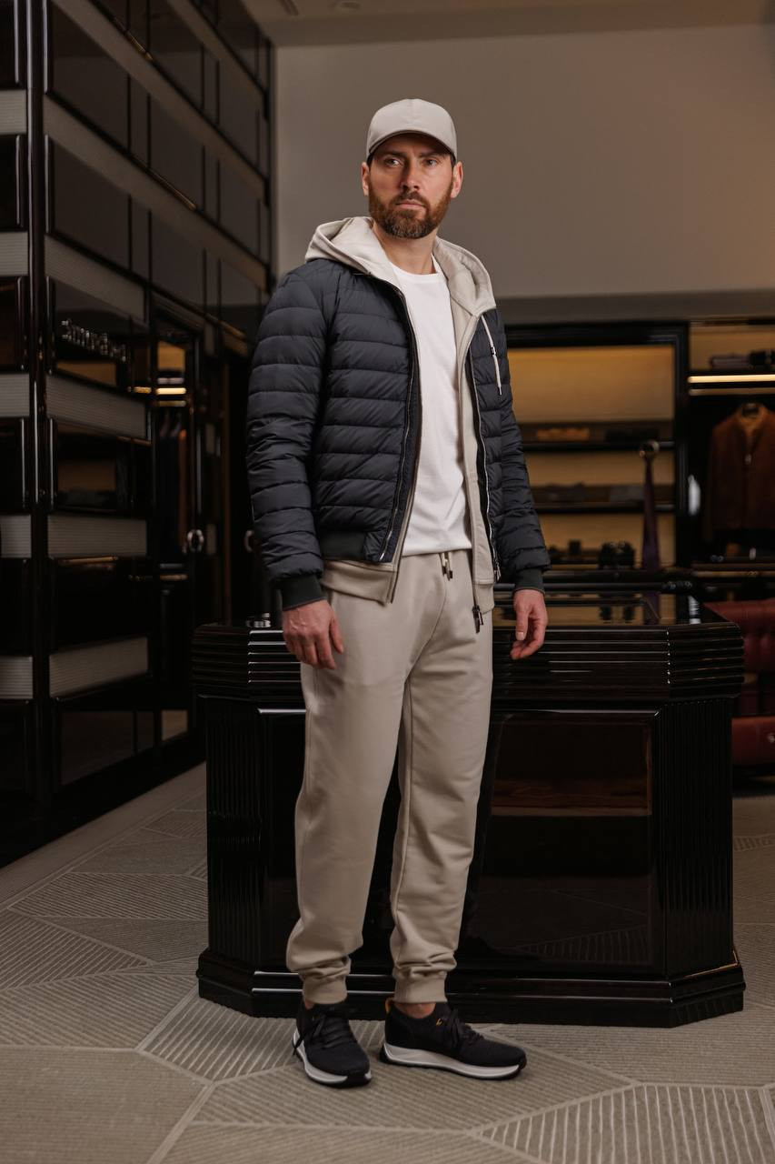 

Green down jacket STRAUSS MooRER