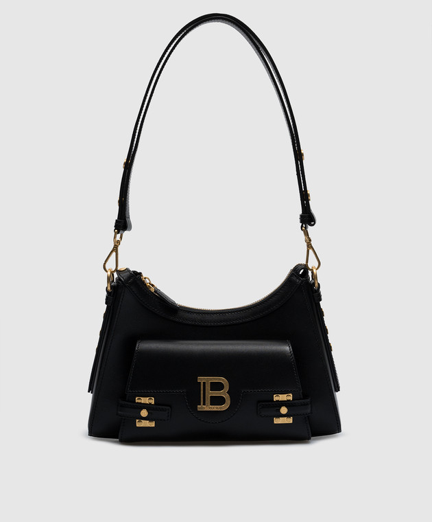 【Balmain】B-BUZZ HOBO BAG◆DN1BT904LSLX Balmain - B-Buzz Black Leather Hobo Bag DN1BT904LSLX - shop