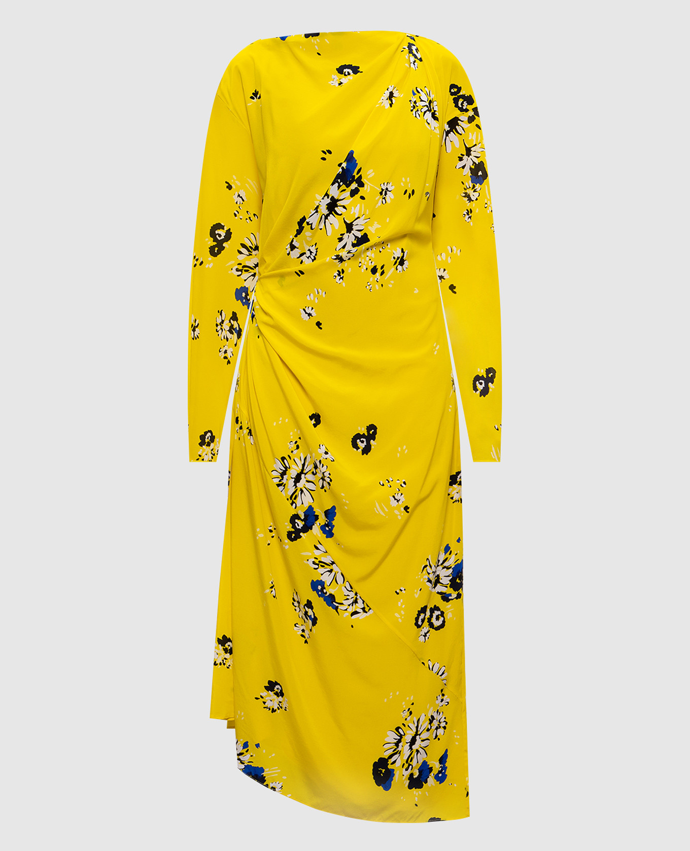 Trudie yellow dress with silk PROENZA SCHOULER