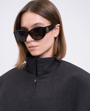 Balenciaga Black Nano Sunglasses 832110T0039w