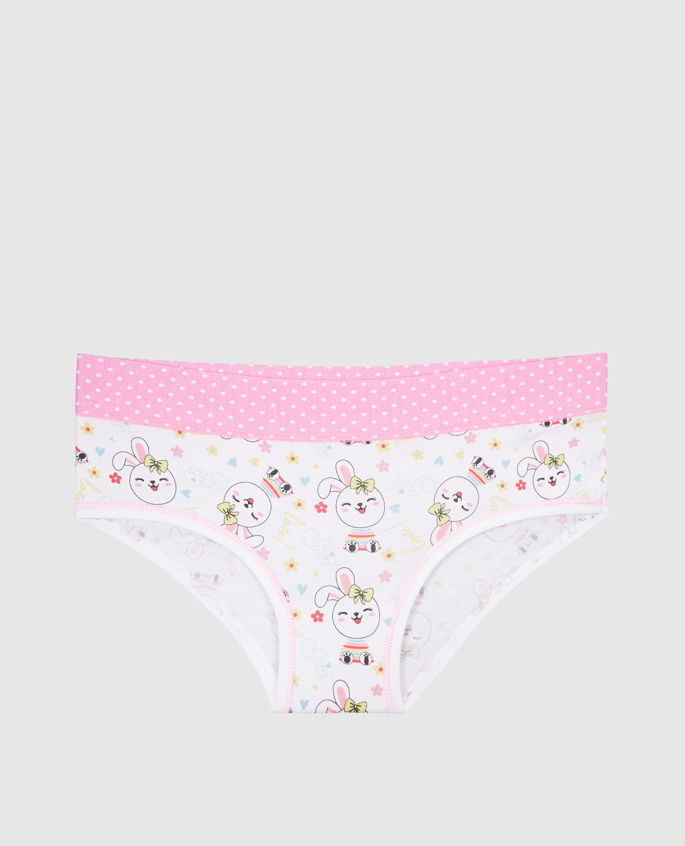 RiminiVeste Children's white panties Jadea in a print…