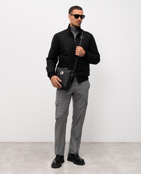 Stefano Ricci Grey wool cargo pants M1T5300181W0036T