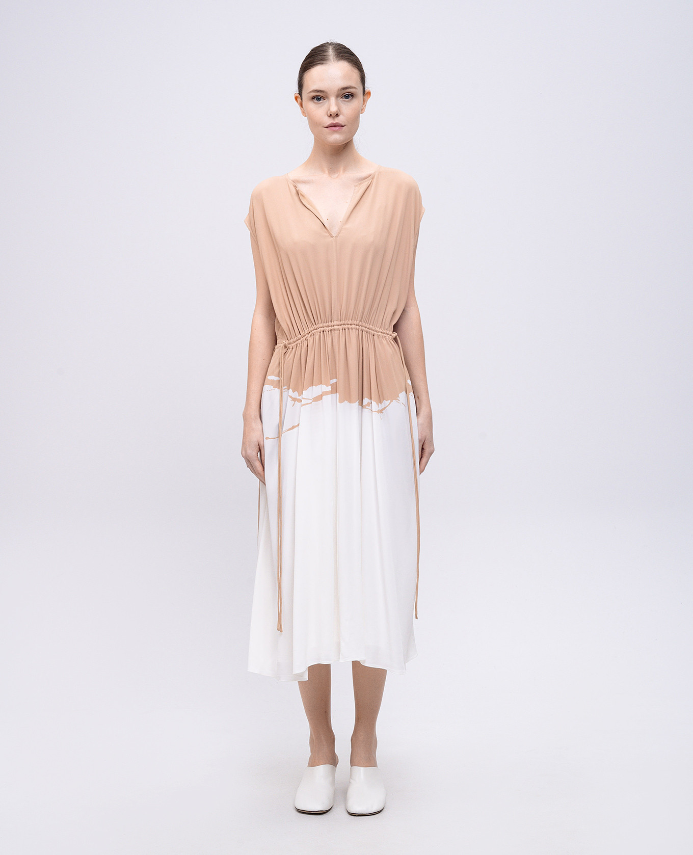 

Beige Ezra midi dress PROENZA SCHOULER