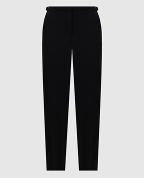 The Row Black pants made of wool 8303W2794