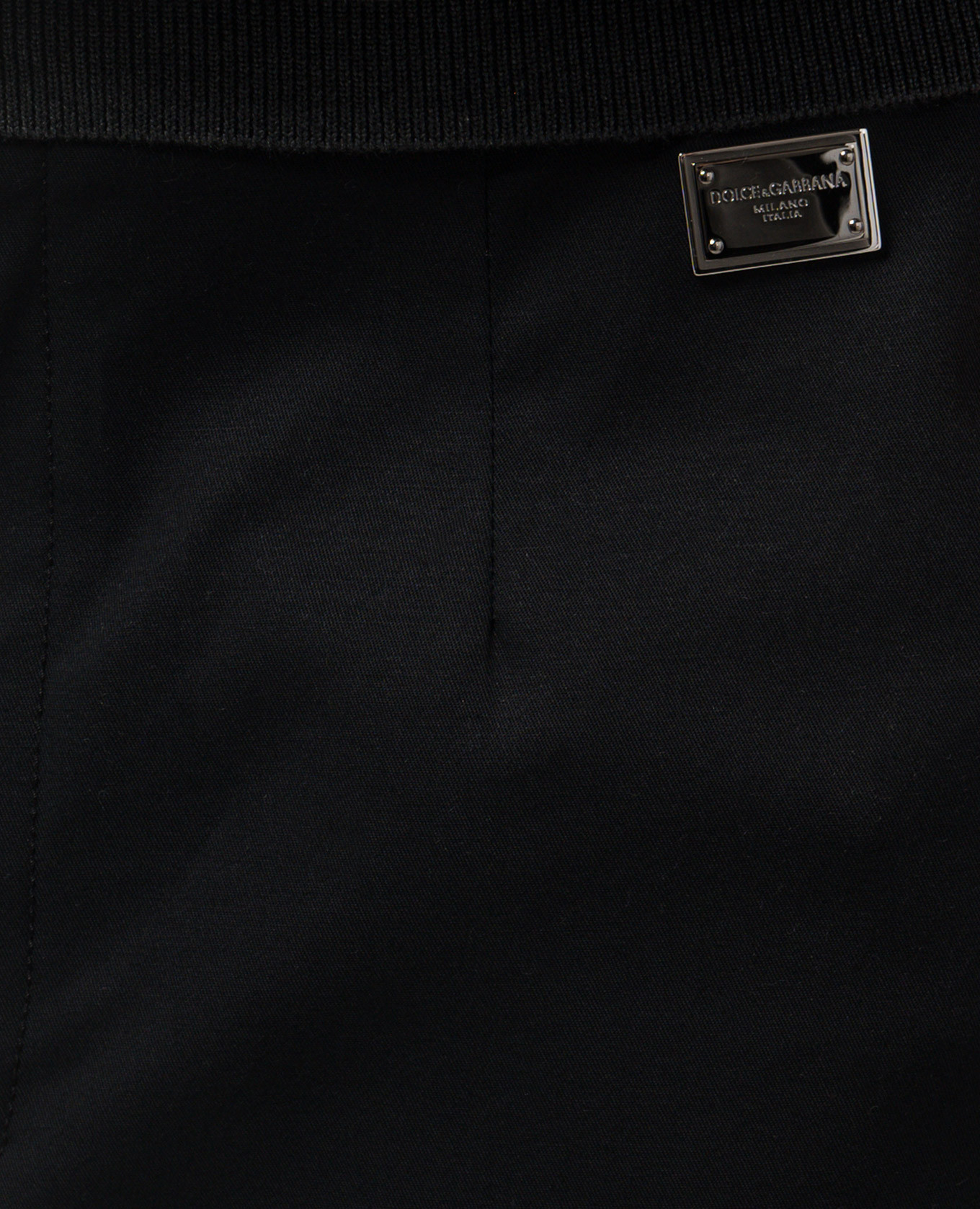 

Black pants with logo Dolce&Gabbana